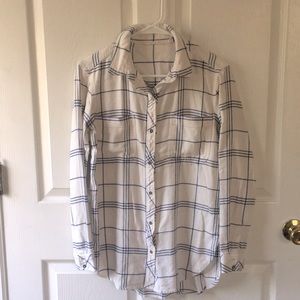 XS Athleta flannel.